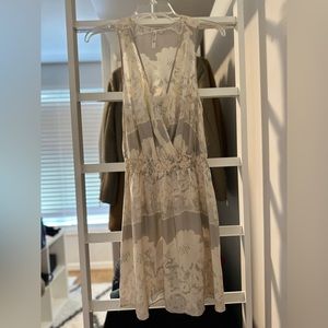 Silk dress size small